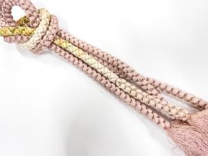 正絹　手組帯締め